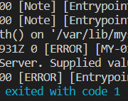 mysqld: Error on realpath() on '/var/lib/mysql-files' (Error 2 - No such file or directory)